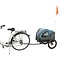 Trixie Trixie fietskar tot 23 kg blauw / grijs
