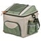 Trixie Trixie fietsmand voor stuur polyester olijfgroen / beige