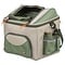 Trixie Trixie fietsmand voor stuur polyester olijfgroen / beige