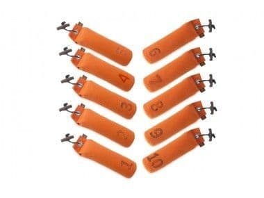 firedog set 10 dummies 500 gr oranje