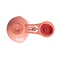 Martin Martin drinkfles met silicone drinkbak roze