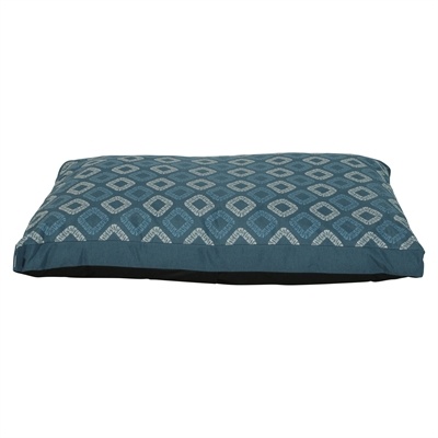 Zolux Zolux hondenkussen sirius met print hoekig blauw