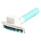 Zolux Zolux anah slickerborstel intrekbaar zacht puppy blauw / wit