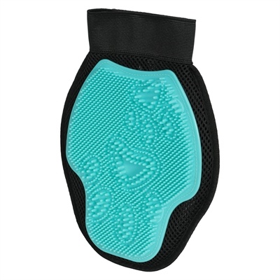 Zolux Zolux anah verzorgingshandschoen 2 in 1 dubbelzijdig tpr / polyester