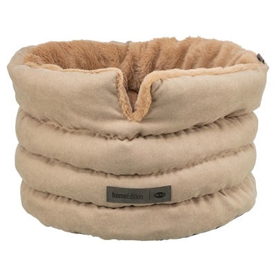 Trixie Trixie hondenmand liano soft rond zand / bruin