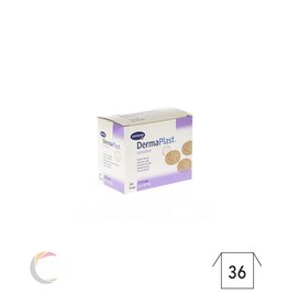 Hartmann DermaPlast ronde injectiepleisters - 22mm