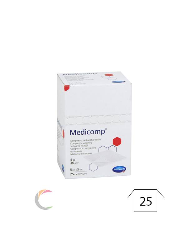 Hartmann Medicomp - Compresse non-woven sterile - par2 x 25pcs