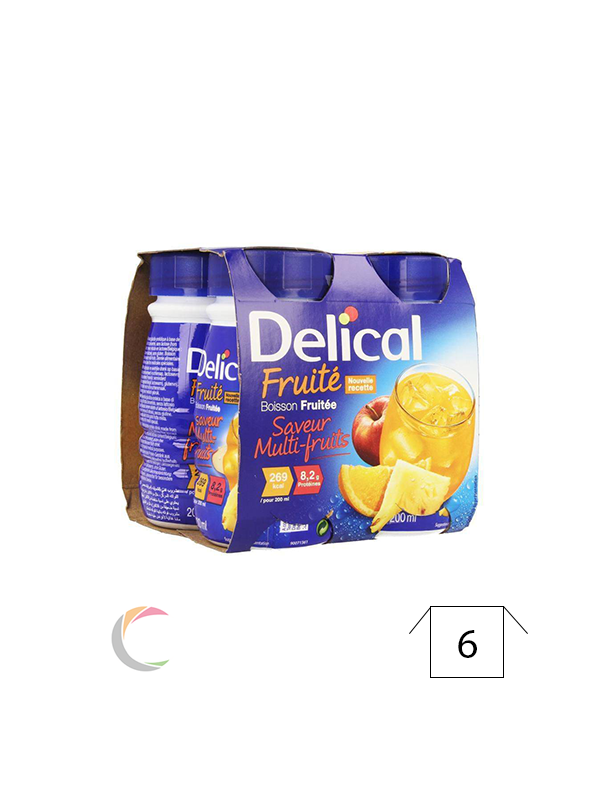 Delical Delical - Multi-Fruit - par 4pcs