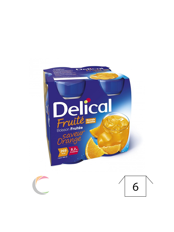 Delical Delical - Orange - par 4pcs