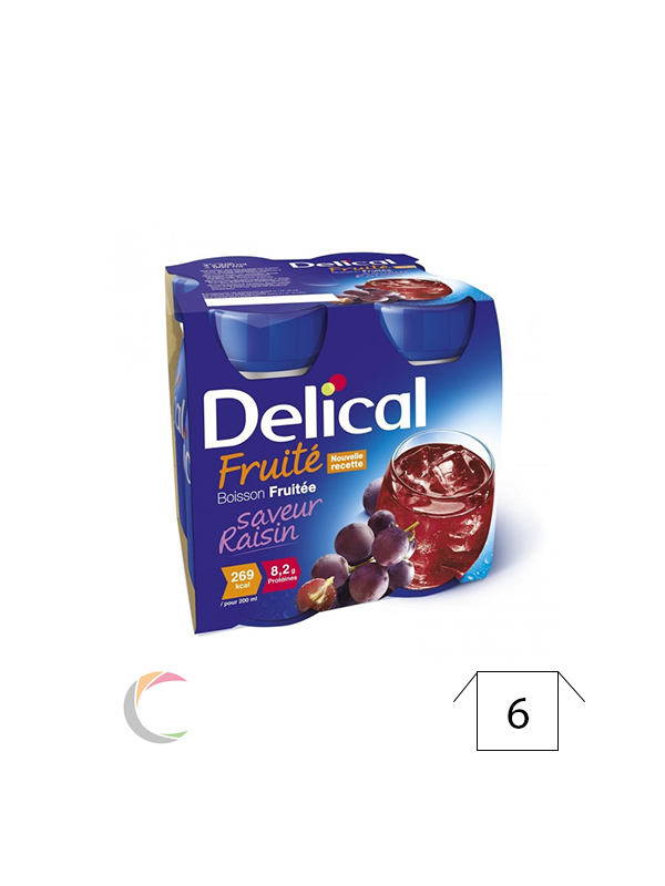 Delical Delical - Raisin - par 4pcs