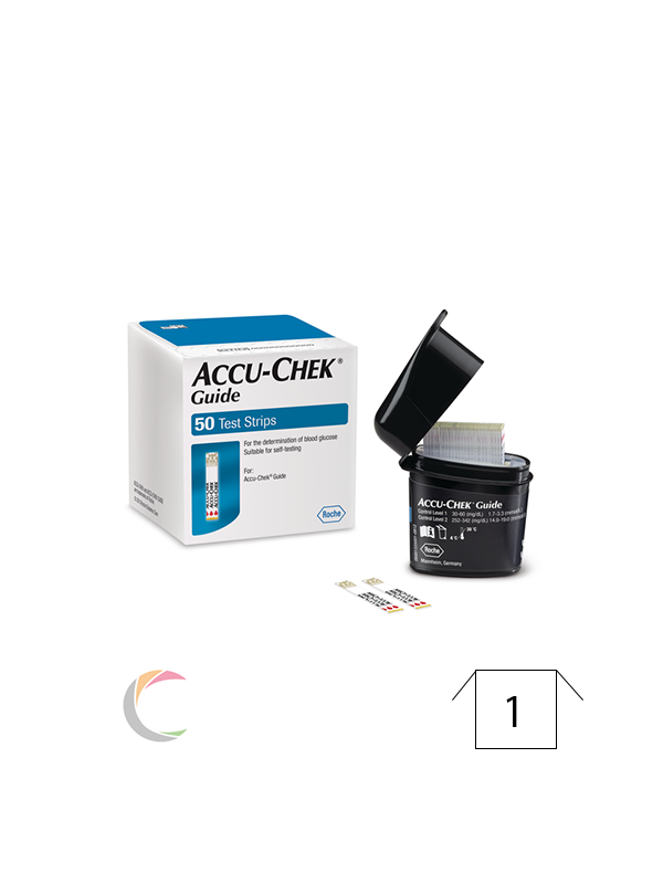 Roche Accu-chek Guide - startkit - lecteur de glycémie  - Copy