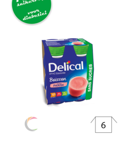 Delical Delical HP HC Fraise - édulcorée - par 4pcs