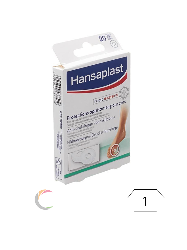 hansaplast Hansaplast Cor Anti-Pression Anneau 92330 20 pièces