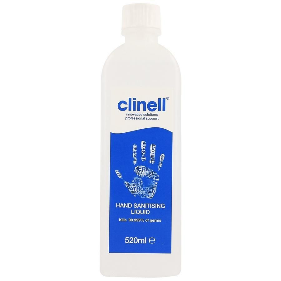 Clinell Clinell désinfectant pour les mains 520 ml avec pompe