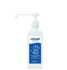 Clinell Clinell désinfectant pour les mains 520 ml avec pompe