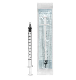 Seringue à insuline BD Microfine 1ml + aiguille 0.33x12.7mm U100