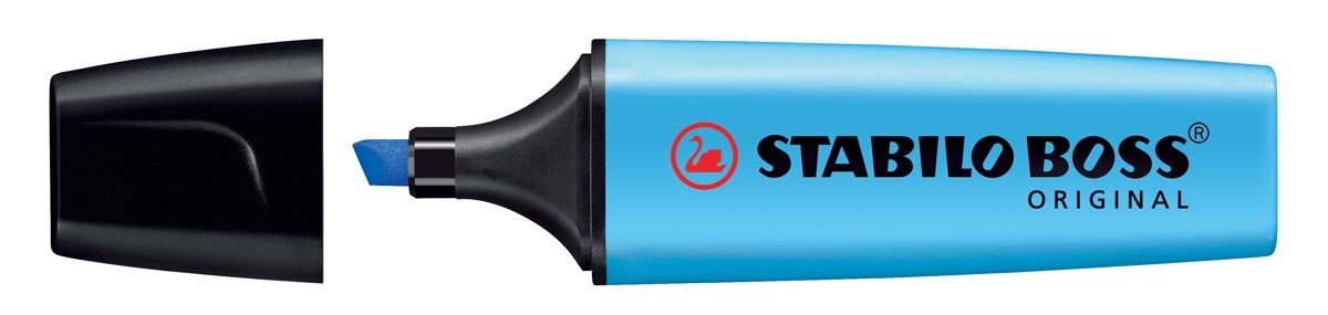 Fluo surligneur - Stabilo Boss - Bleu