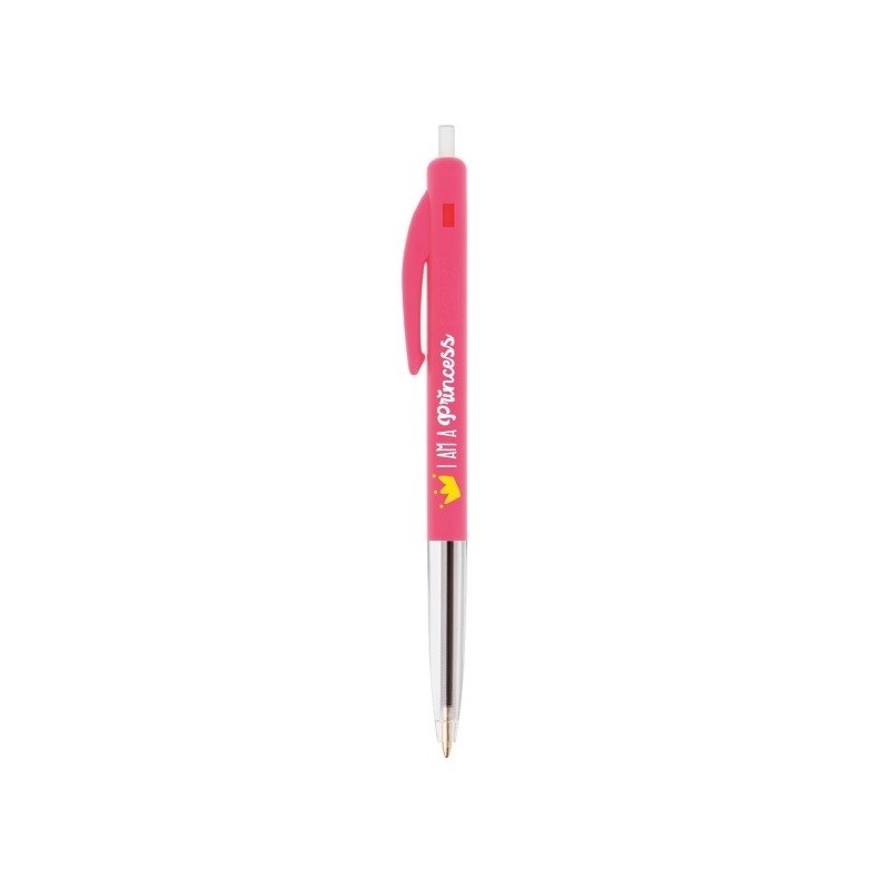 Stylo bille BIC M10 Medium bleu blister 4 pièces 4 Stuk bij Bonnet