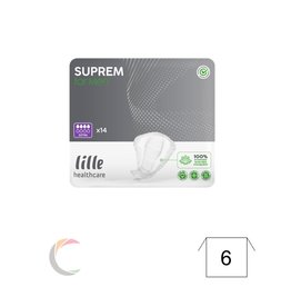 Lille Healthcare Suprem For Men EXTRA - HEREN - inlegluier per 28st