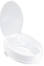 Vitility Rehausseur de toilette avec couvercle - 10cm