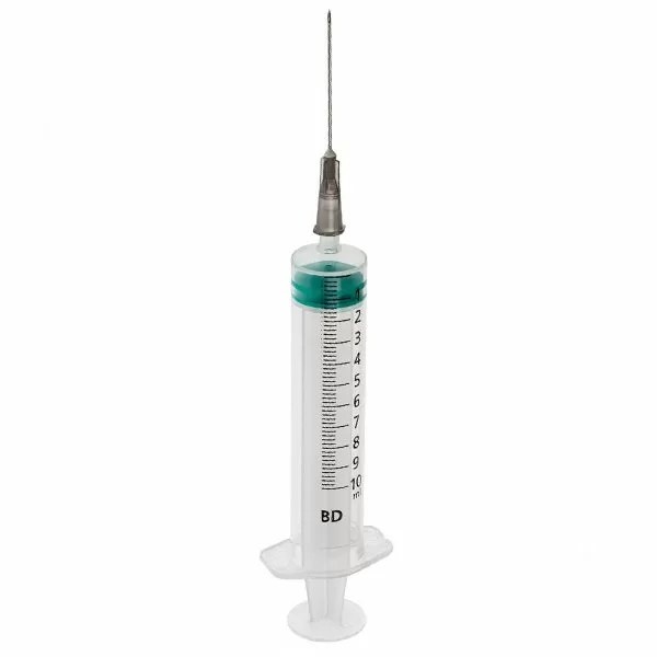 BD MEDICAL Seringue avec aiguille 10ml + 22G x 1 1/4"