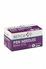 Aiguille pour stylo 8 mm x 31G - par boîte de 100pcs