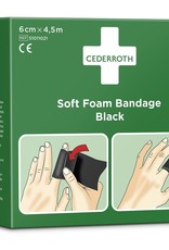Cederroth Soft foam bandage noir