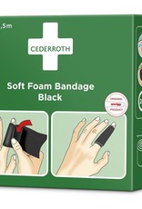 Cederroth Soft foam bandage noir