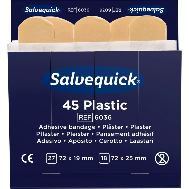 Salvequick Salvequick Plasticpleisters - pak van 40 st