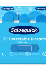 Salvequick Detecteerbare pleister blauw