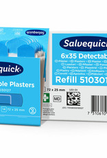 Salvequick Detecteerbare pleister blauw