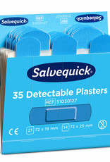 Salvequick Detecteerbare pleister blauw