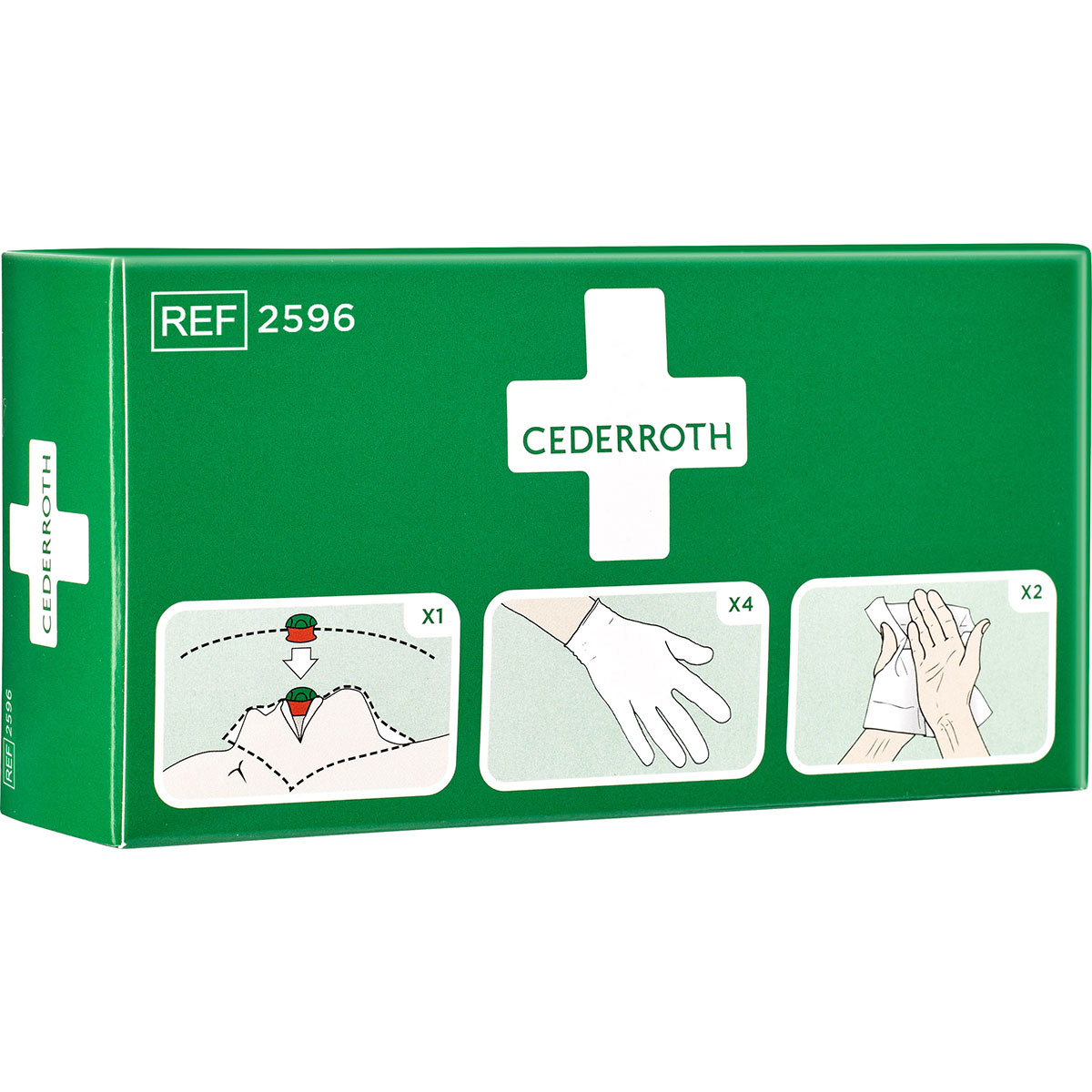 Cederroth Protectiepakket (handschoen - ontsmetting - mondmasker)