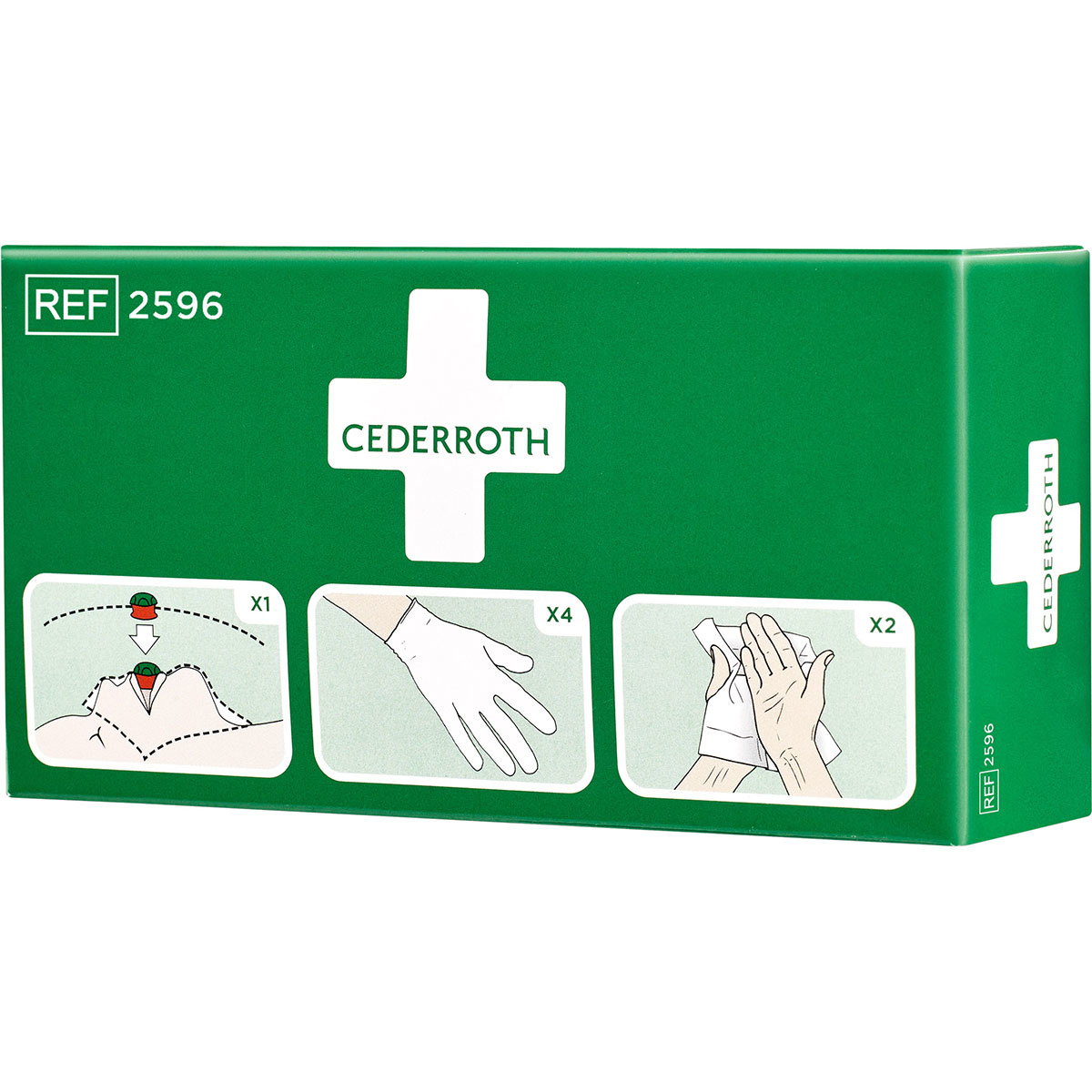 Cederroth Protectiepakket (handschoen - ontsmetting - mondmasker)