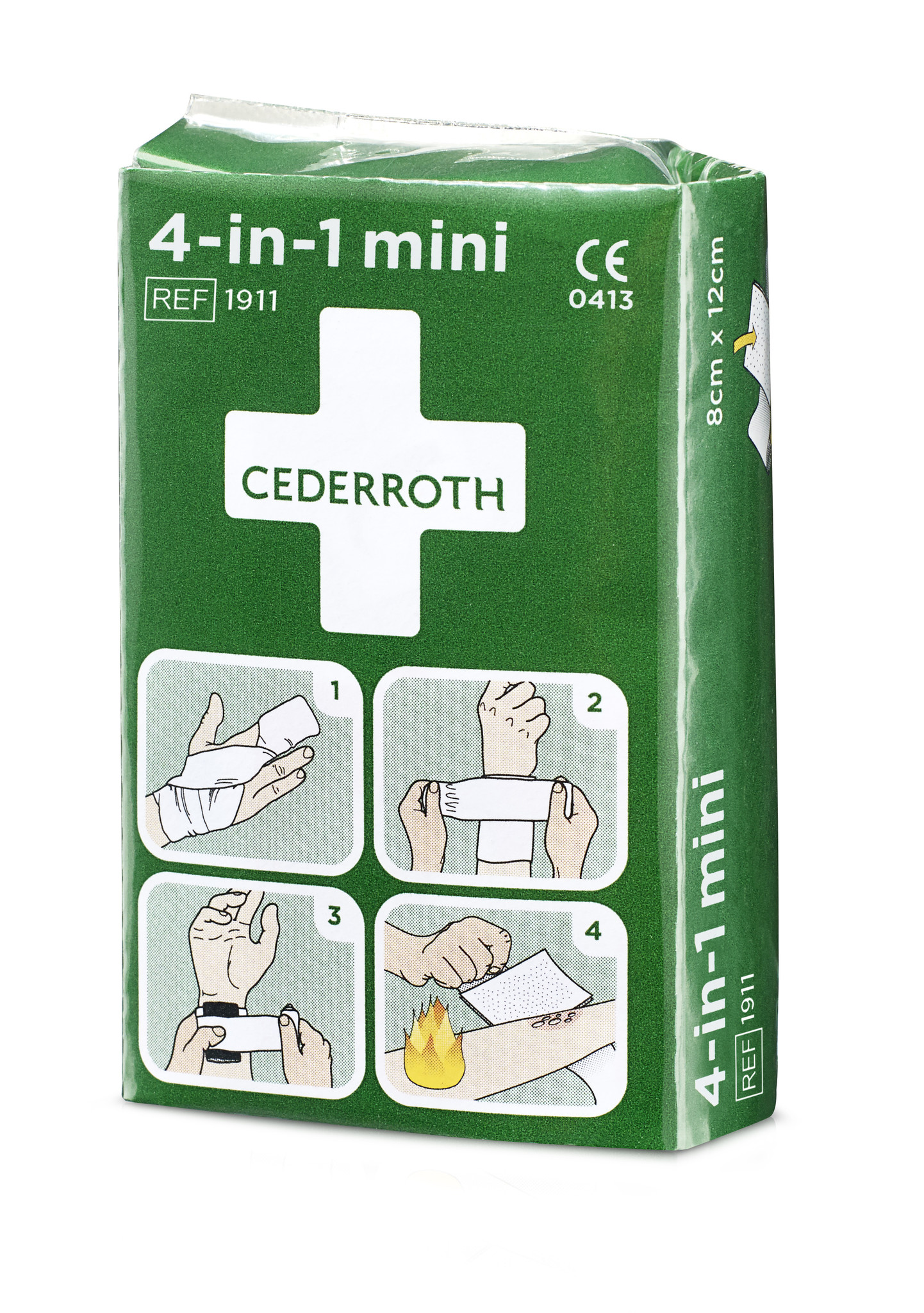 Cederroth 4 in 1 bloedstelpend verband mini