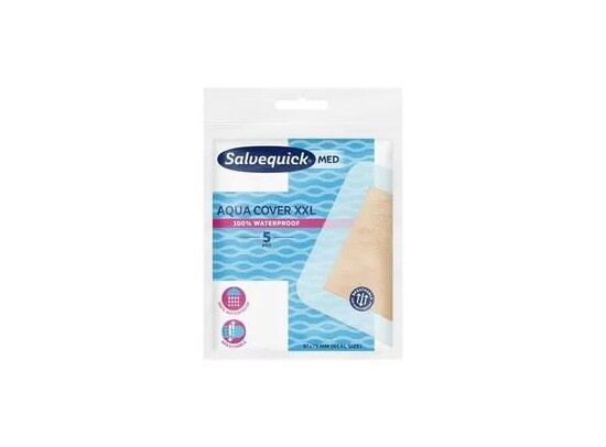 Salvequick waterbestendige pleister (beter alternatief voor Post-op) - per 5stuks