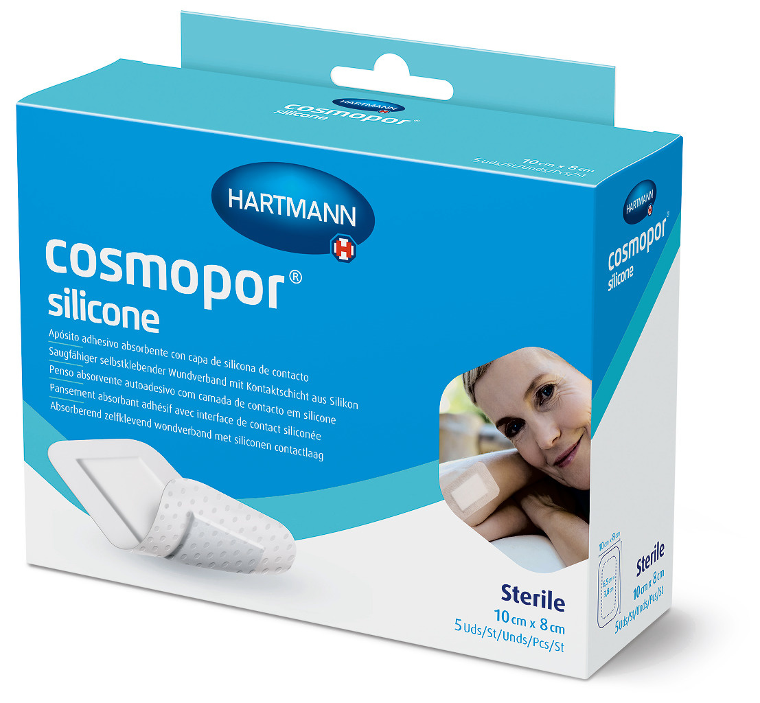 Hartmann Cosmopor® silicone - pak van 10st