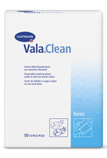 Hartmann Valaclean  basic - washandjes voor éénmalig gebruik - pak van 50st