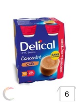 Delical Delical boisson concentré - Café - par 4bouteilles