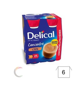 Delical Delical Boisson concentré - Café - par 4pcs