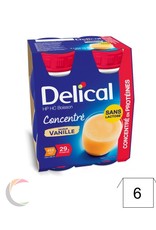 Delical Delical Boisson concentré - Vanille - par 4pcs