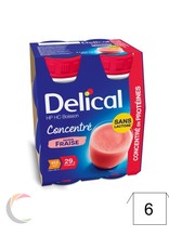 Delical Delical Boisson concentré - Fraise - par 4pcs