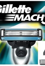 Gillette Mach 3 scheermesjes (4 st.)