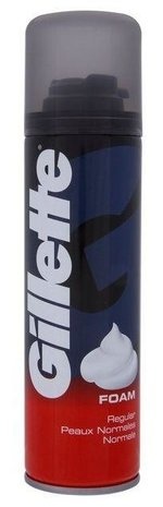 Gillette foam