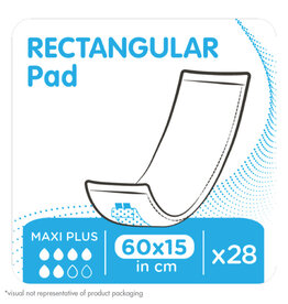 ID Rechthoekig inlegverband - iD rectangular Maxi Plus met PE
