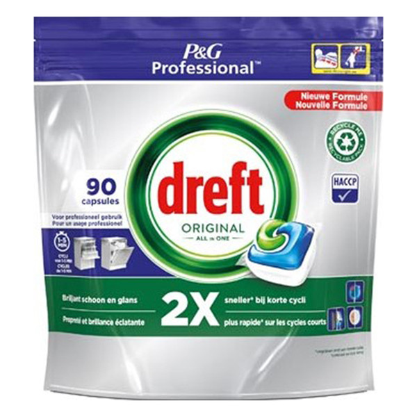 Dreft Professional Platinum all-in-one tablettes lave-vaisselle 90