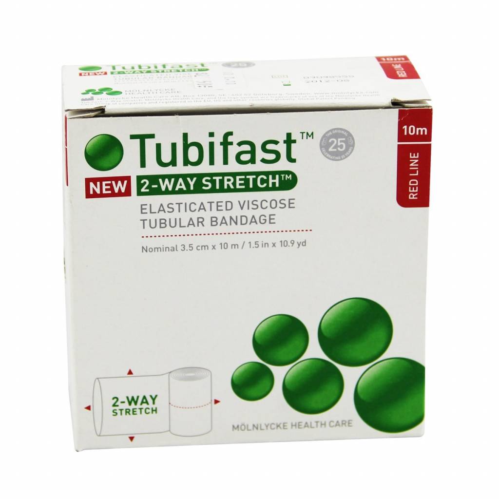 Mölnlycke Tubifast® - Rood 3,5cm x 10m