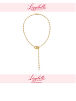 The Long  Button Necklace