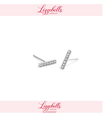 Diamond Bar stud Earrings