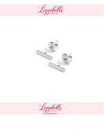 Striped Bar stud Earrings